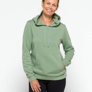 Threads 4 Thought Women Stitch Fix Invincible Hoodie Stain Resistant Fleece Gre